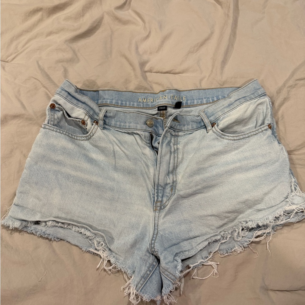 American Eagle Outfitters Light Wash Jean Shorts